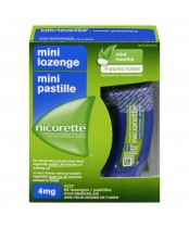 Nicorette Nicotine Mini Lozenges Mint 4mg
